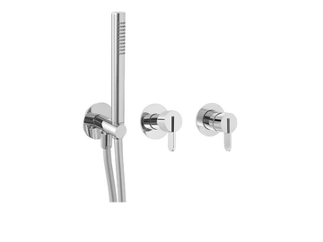 SWING 5970402 - Recessed shower mixer with hand shower by QD Magistro Lab - view 2